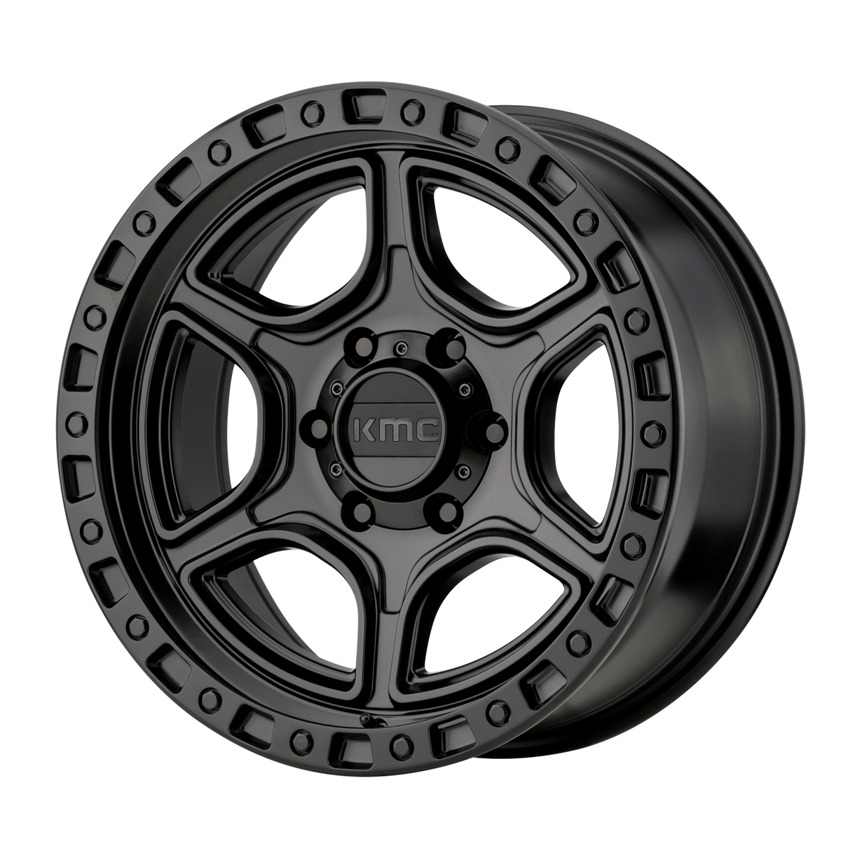 KMC KM539 PORTAL SATIN BLACK wheel