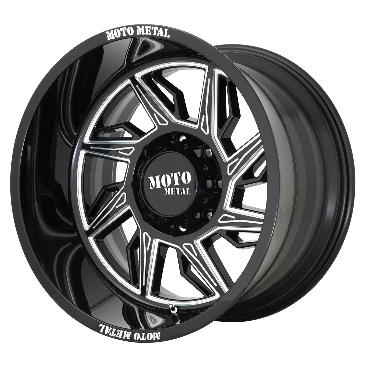 Moto Metal MO997 HURRICANE | GLOSS BLACK MILLED