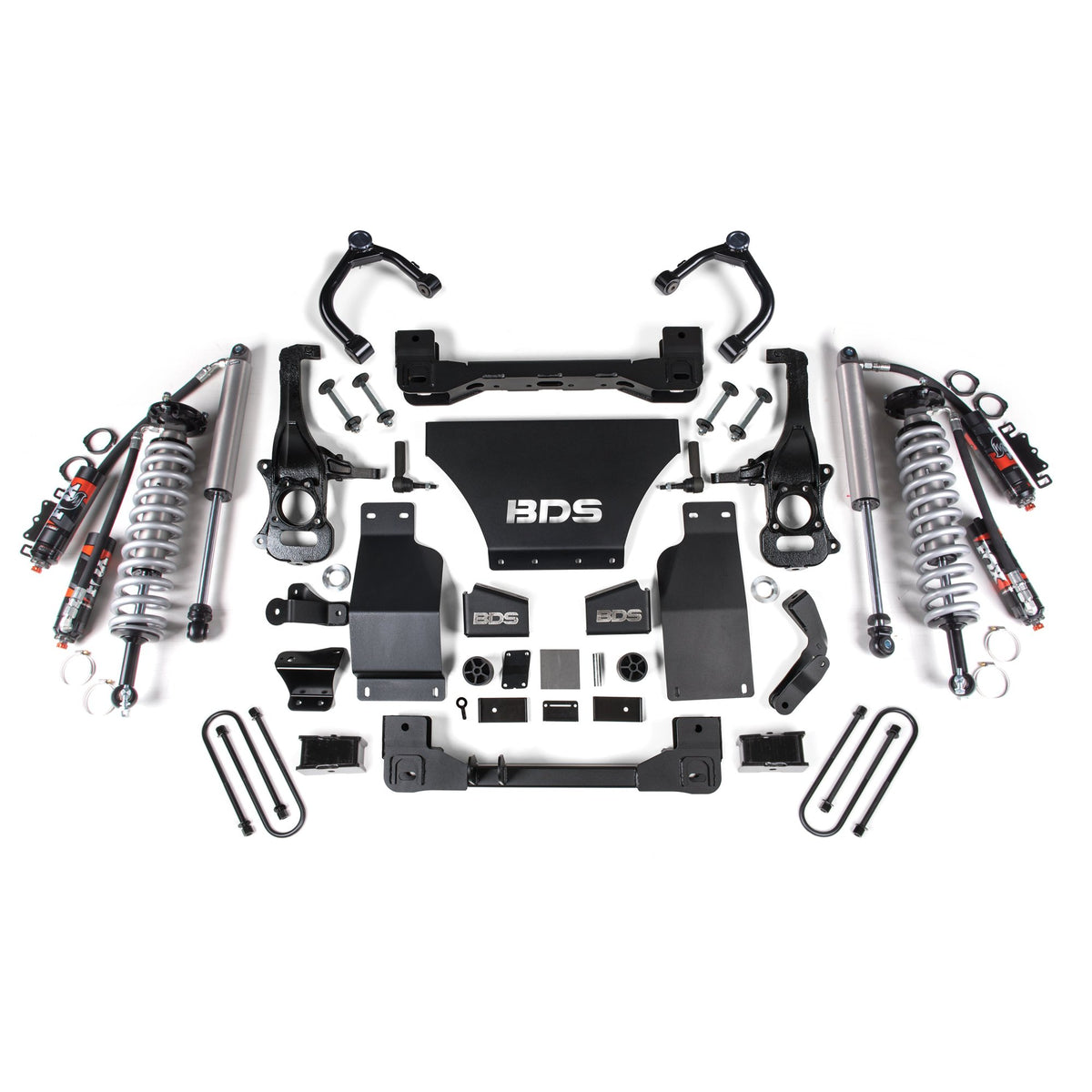 BDS Suspension 4" Lift Kit with FOX 2.5" Shocks suits Chevrolet Silverado 1500 (25) / GMC 1500 (25)