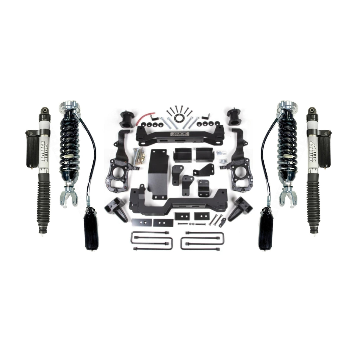 Zone Offroad 6" Lift Kit with FOX 2.0" Snap Ring IFP Shocks suits Ford F-150 (2021-2024)