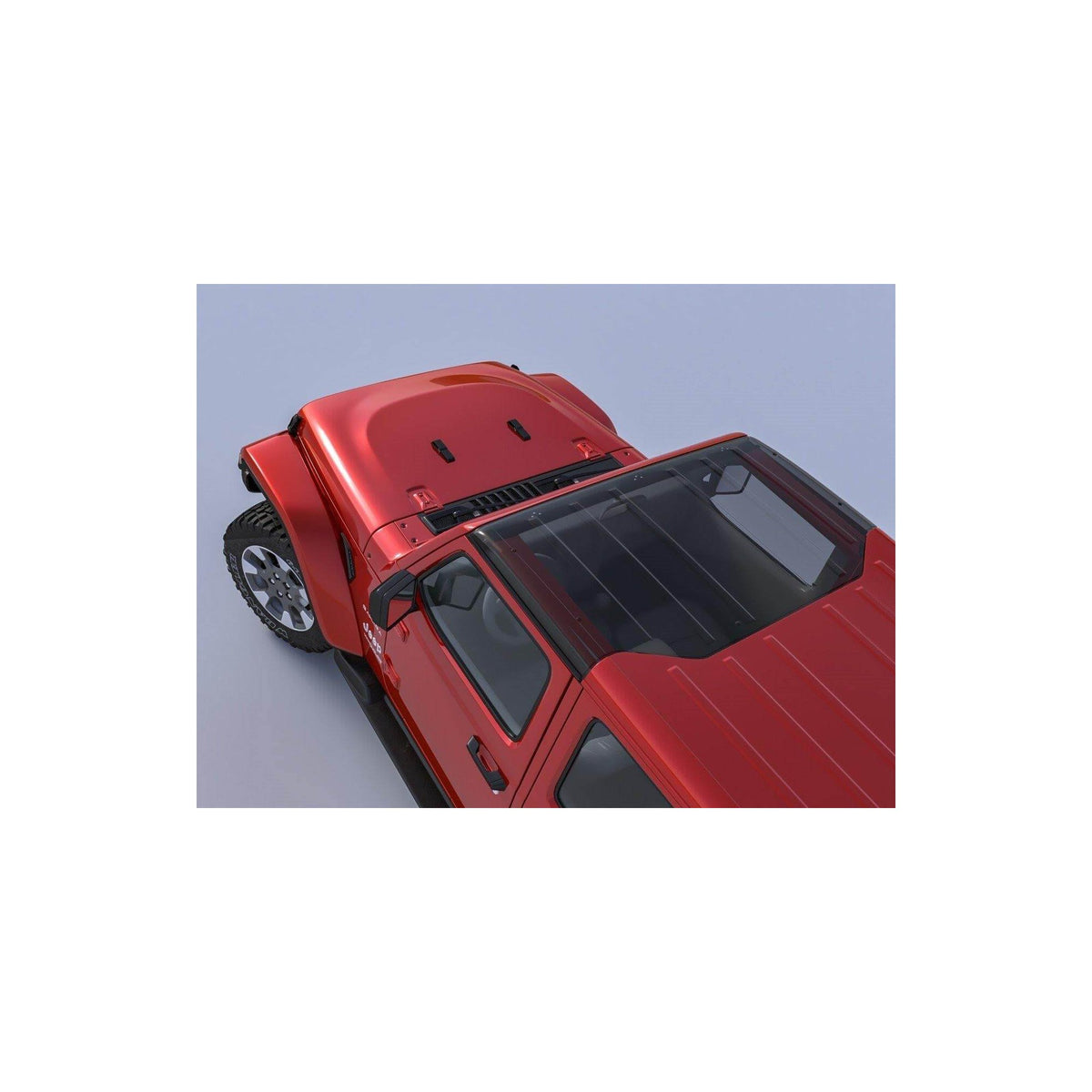 ClearLidz Jeep Wrangler JK Panoramic Freedom Top (2009-2018) suits Jeep Wrangler (2009-2018)