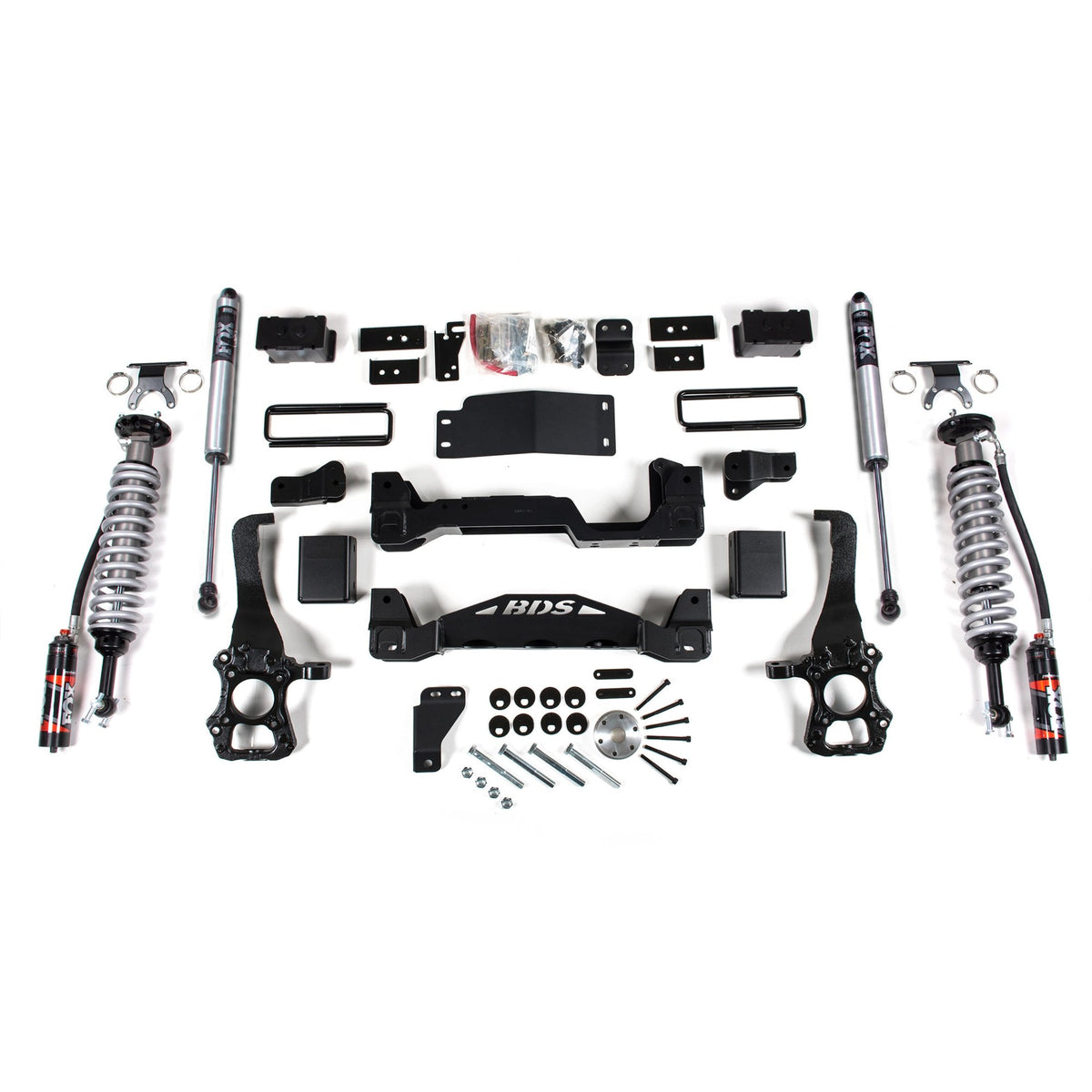 BDS Suspension 6" Lift Kit with FOX 2.5" PES DSC Coilover Shocks suits Ford F-150 (2015-2020)