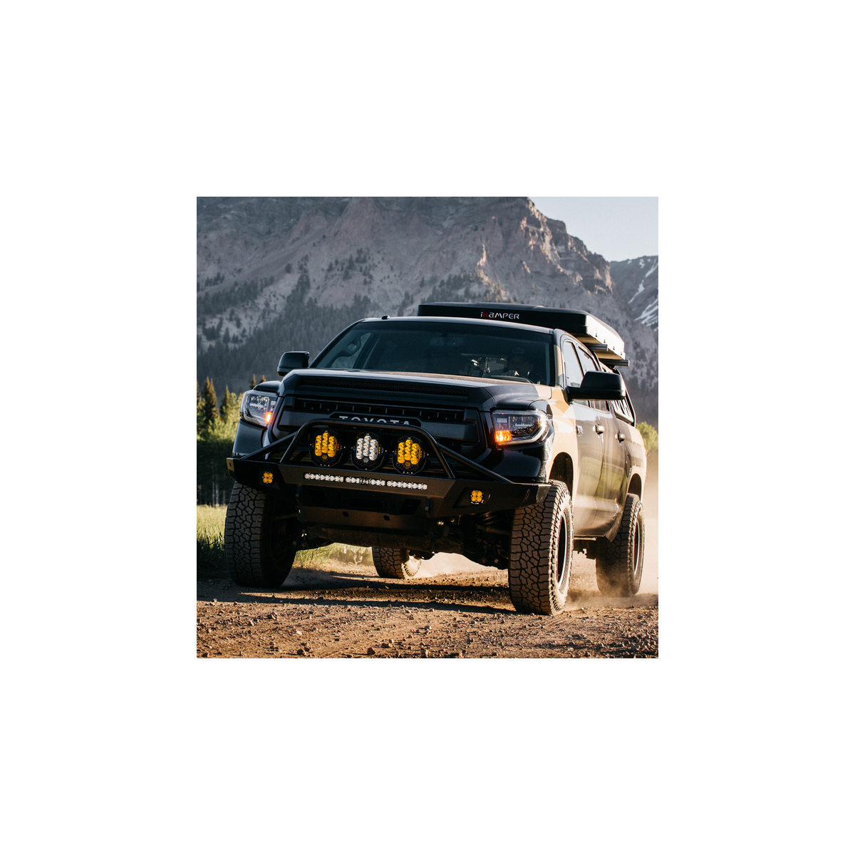 Baja Designs LP9 Pro, LED, Pattern: Driving/Combo, Lens Colour: Clear, Back Light: Amber