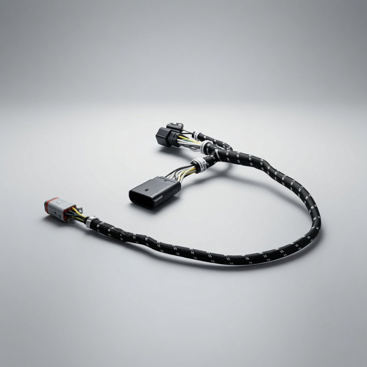 Outback Kitters Wiring Harness for 16 Pin Patch Harness, Braided suits Ford F-250 Super Duty/F-350 Super Duty (2017-2026)