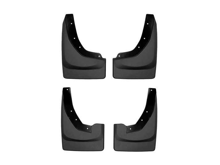 Weathertech No Drill Mud Flaps Splash Guard - Front & Rear Set | Ford F-150 (2023+)