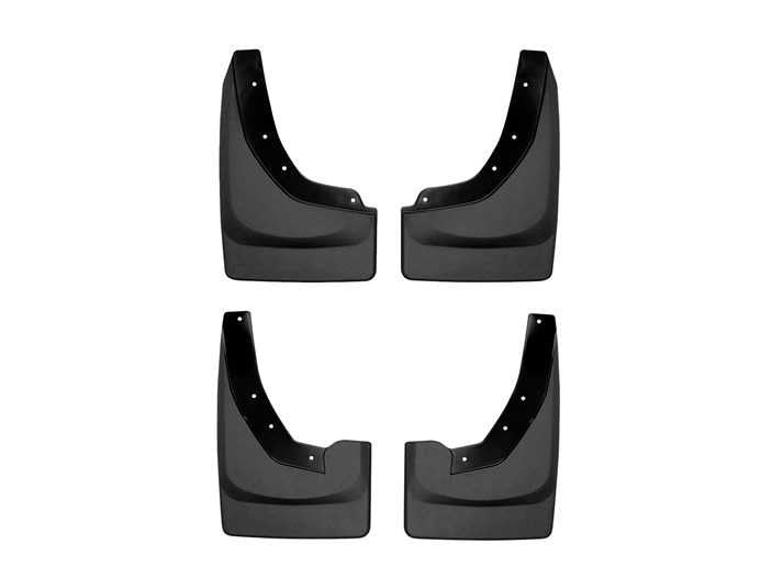 Weathertech No Drill Mud Flaps Splash Guard - Front & Rear Set | RAM 1500 DS without flares