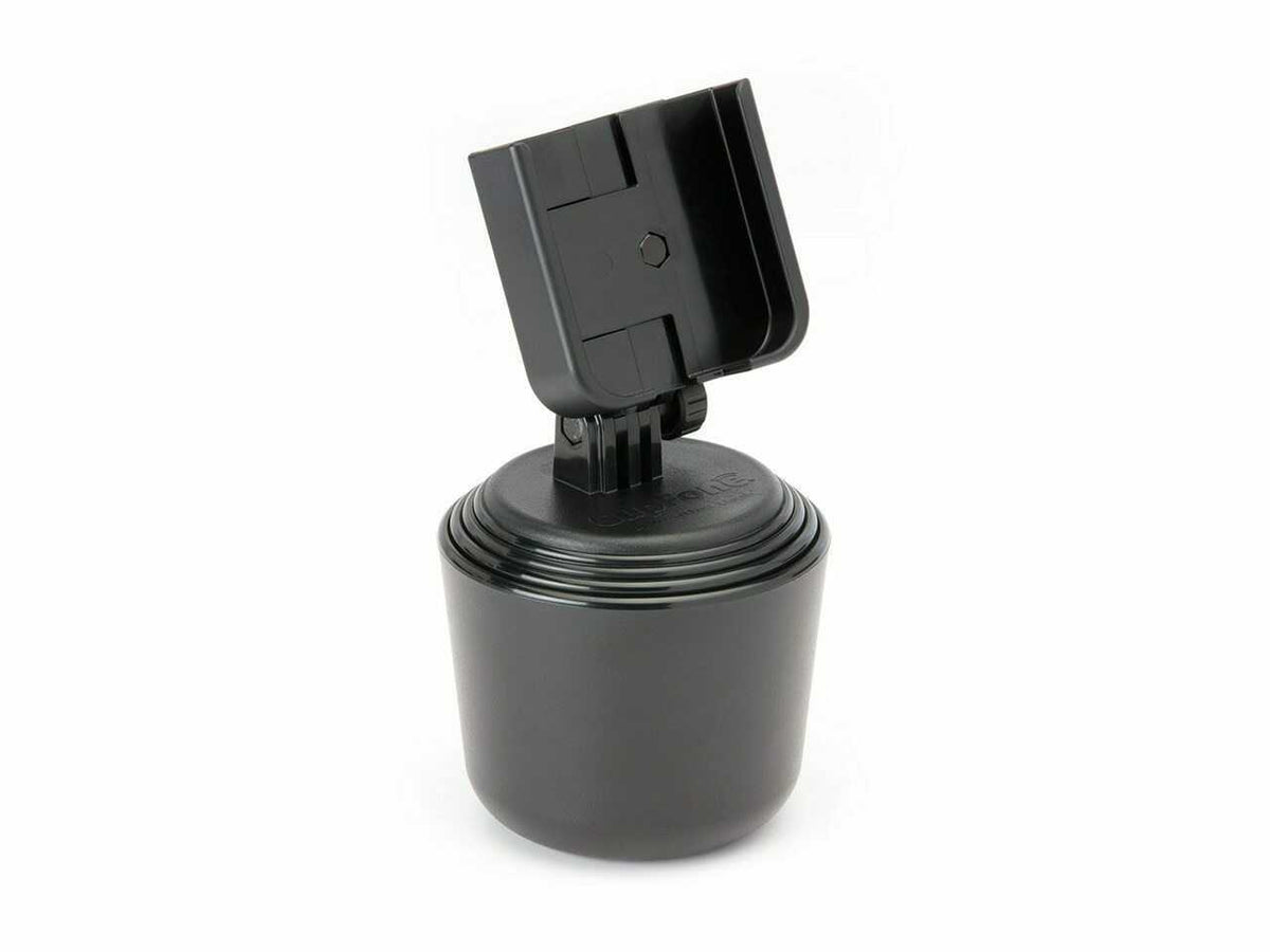 WeatherTech CupFone Car Phone Holder Mobile Mount | Black Billet Knobs