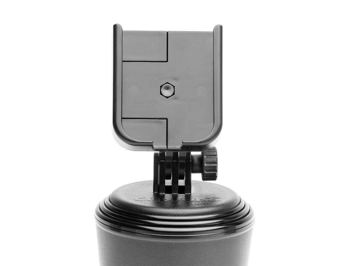 WeatherTech CupFone Car Phone Holder Mobile Mount | Black Billet Knobs