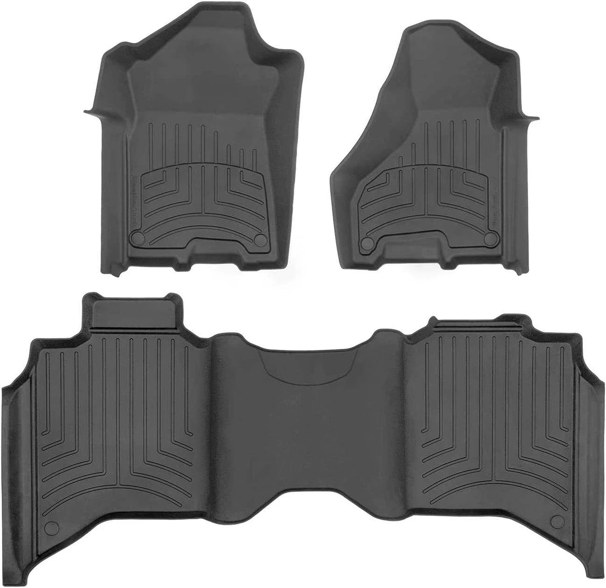 WeatherTech FloorLiner HP - Front & Rear Floor Mats | RAM 2500/3500HD Crew Cab (up to 2025)