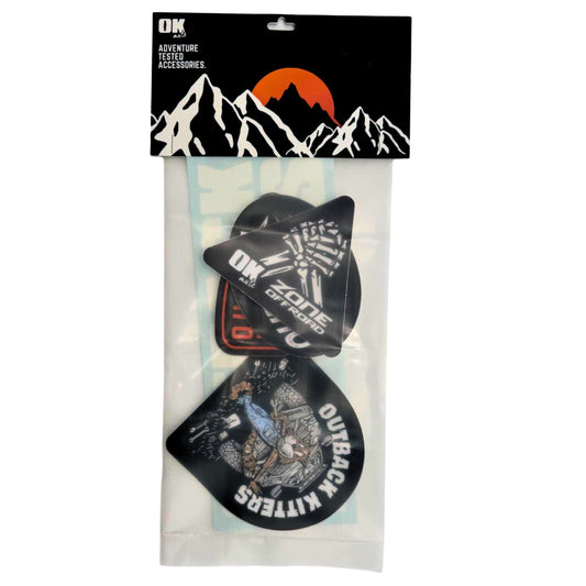 Outback Kitters 5 Sticker Pack