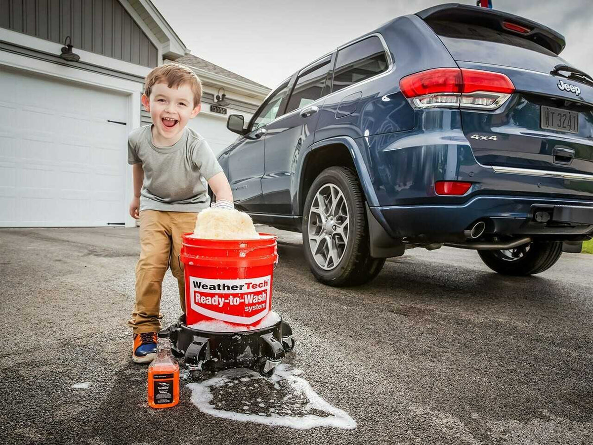 WeatherTech Ready-to-Wash "Just Add Water" Complete Set | Car Detailing Cleaning Washing Kit