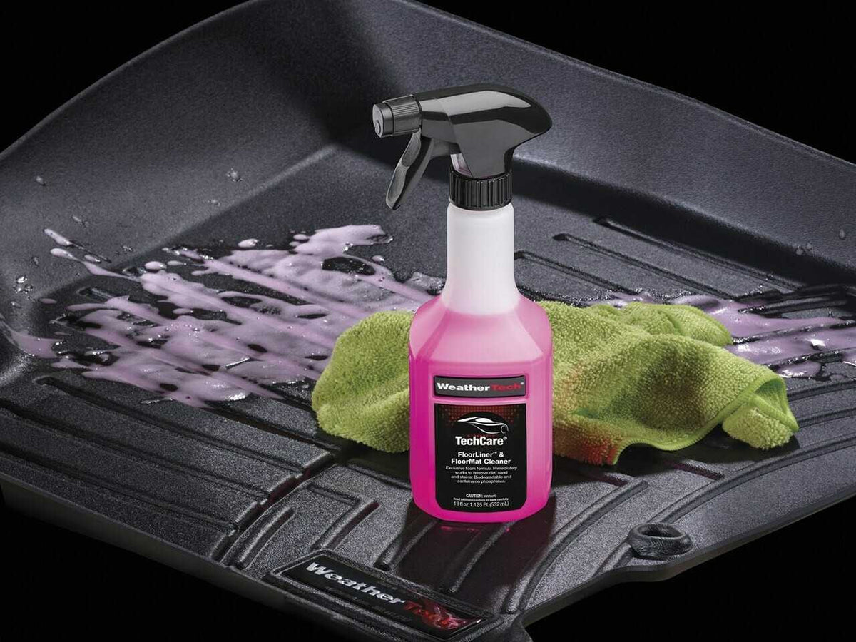 WeatherTech TechCare FloorLiner & FloorMat Cleaner/Protector Kit (2x 18oz Bottles)