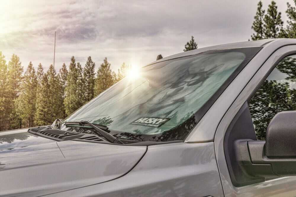 Husky Liners Universal Small SunShade 28" Tall x  31" Wide | Car Windscreen Cover Protector