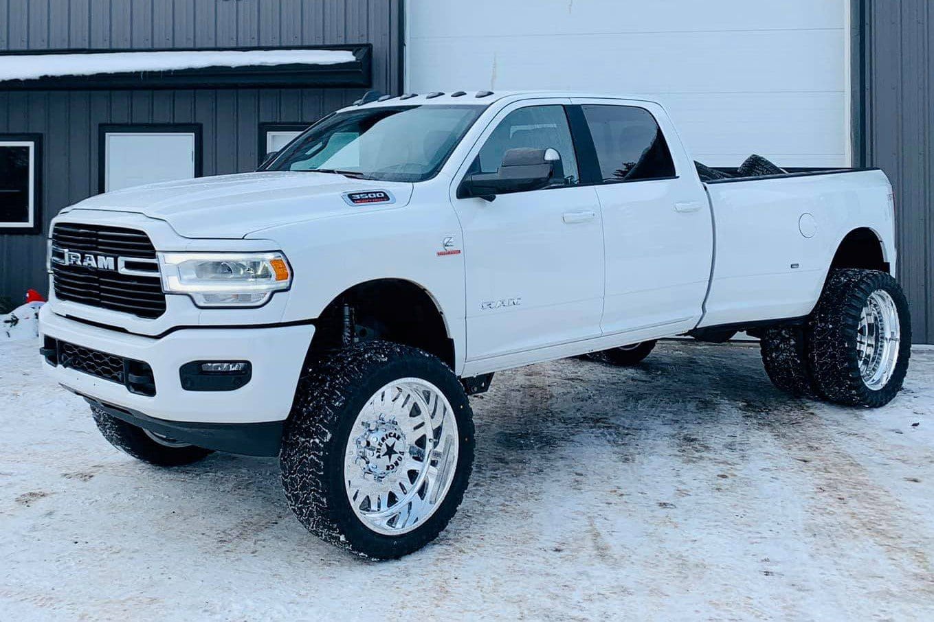 McGaughy's 6 Inch Premium Lift Kit 2019-2024 Dodge Ram 3500 4-Link Kit 4WD - 54415