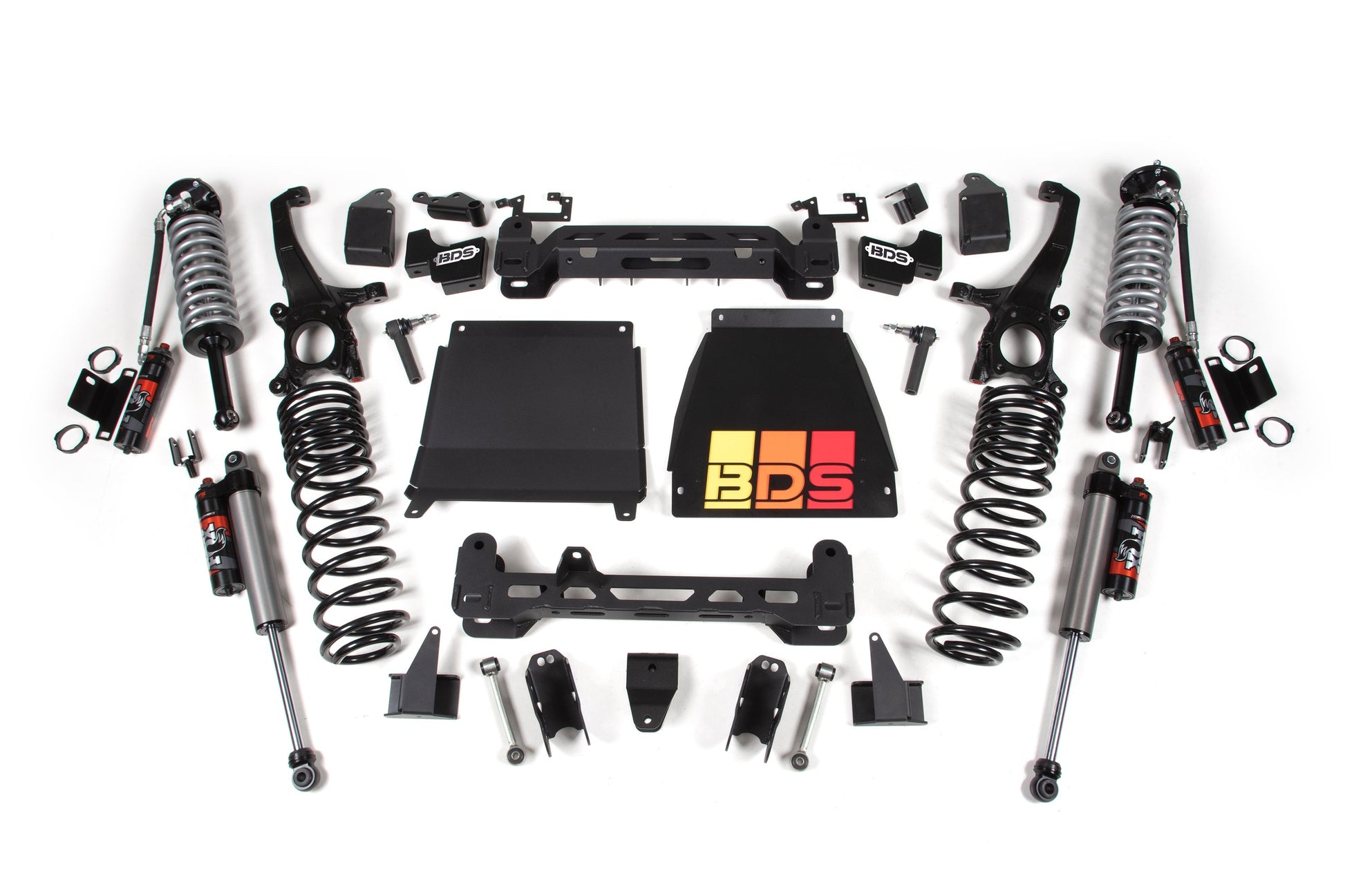 7" Lift Kit with Fox 2.5" Coilover, Rear Fox 2.0