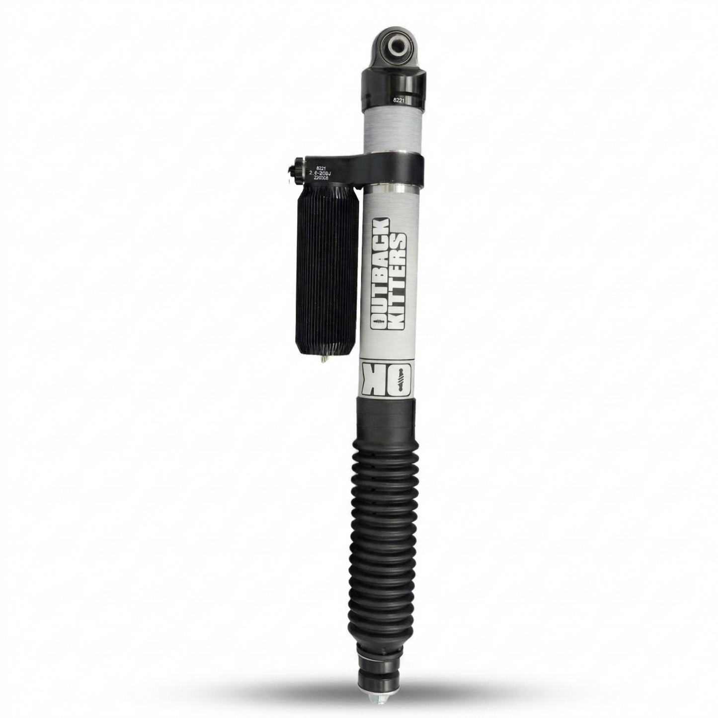 Rear 2.5" Remote Reservoir Shock, Compression Adjuster, to suit Stock Height, Single