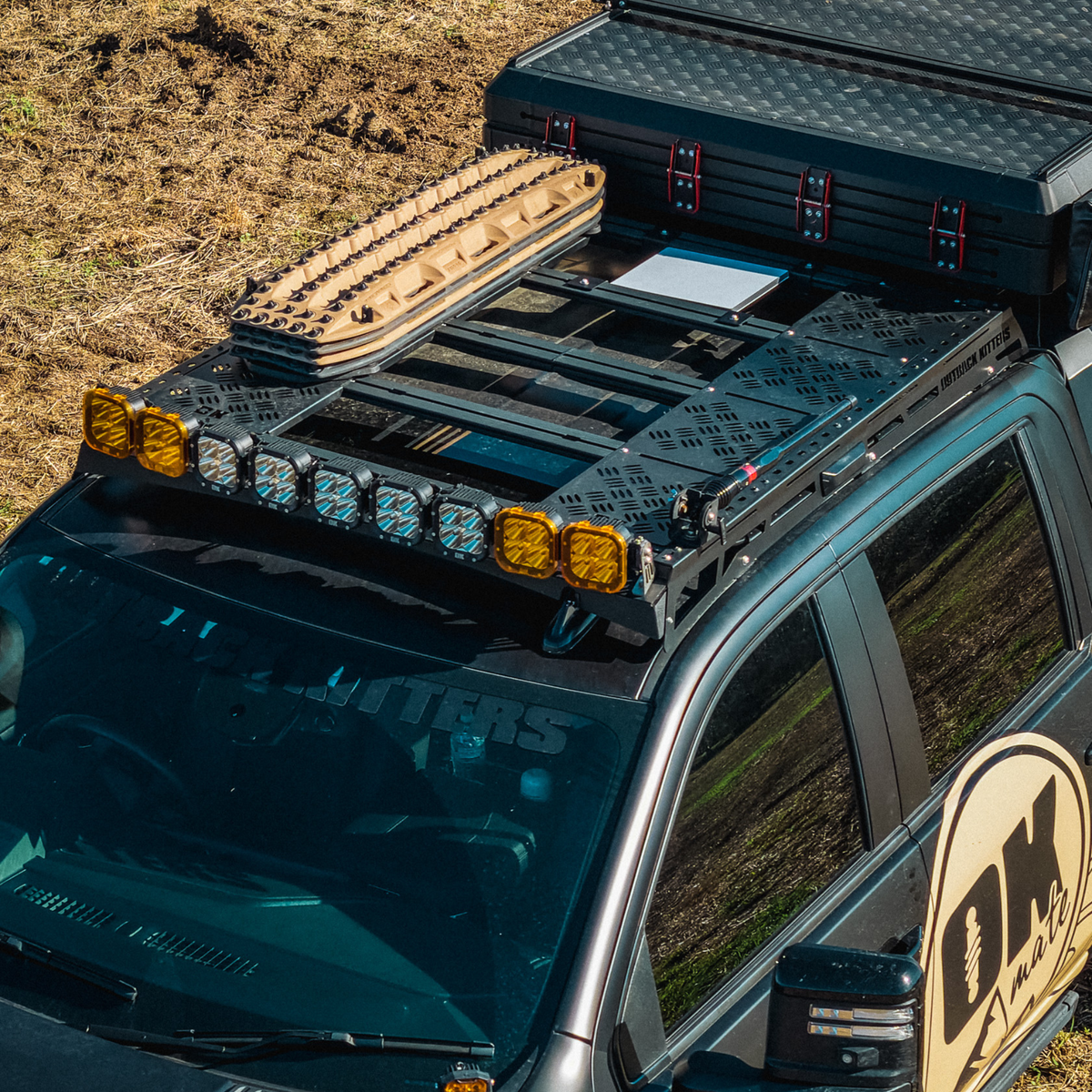 Outback Kitters Adventure Rails™ MAX Roof Rack for 2020+ Chevy/GMC 2500