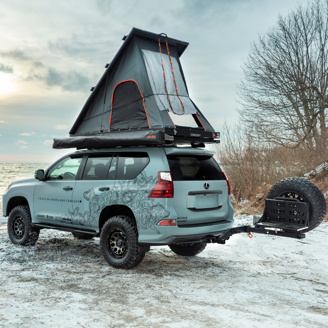 RIGD SUPPLY UltraSwing™ Multi-Fit Spare Tire Hitch Mount