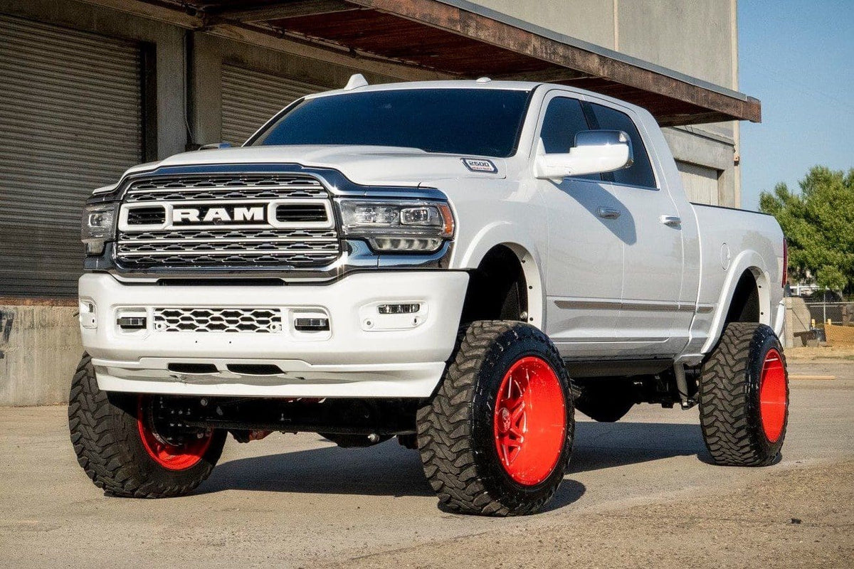 McGaughy's 8 Inch Premium Lift Kit 2019-2024 Dodge Ram 2500 Radius Arms 4WD with Rear Air Suspension - 54416
