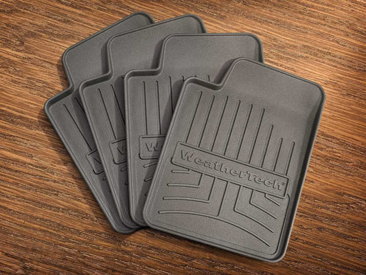 WeatherTech FloorLiner Drink Coasters Floor Mat - 4 Pack | Slip-Resistant