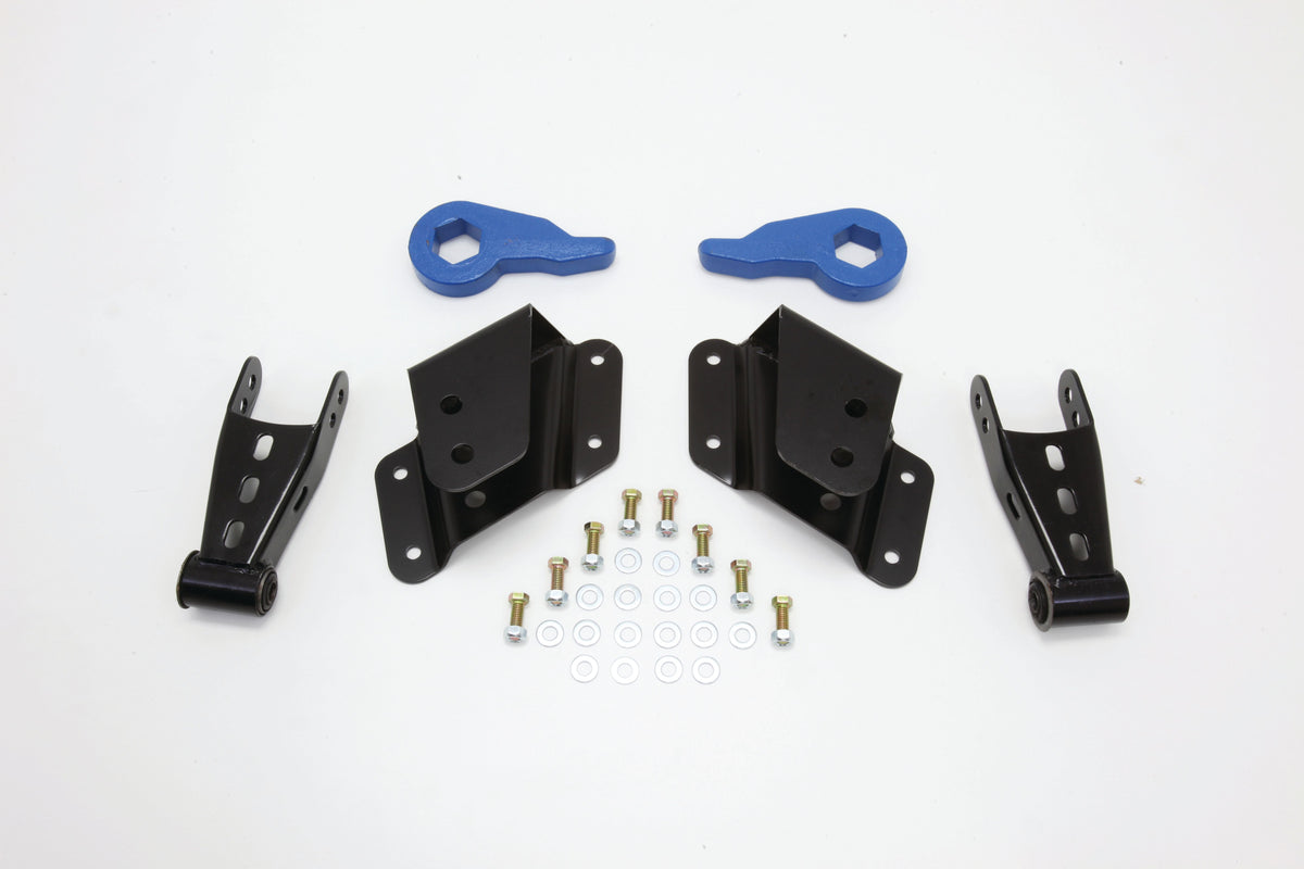 McGaughy's SS2E 1999-06 GM SS TRUCK 2/3.5" ECONOMY (torsion keys, shackles, & hangers) - 33041