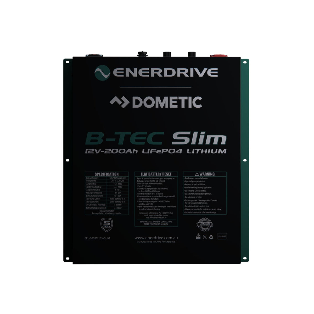 12V B-TEC Slimline Lithium Battery Range