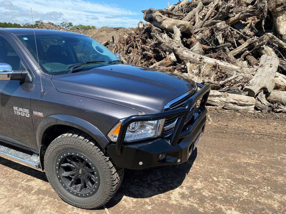 Upfitter Heavy Duty Triple Loop BullBar | For RAM 1500 DS | Winch Compatible