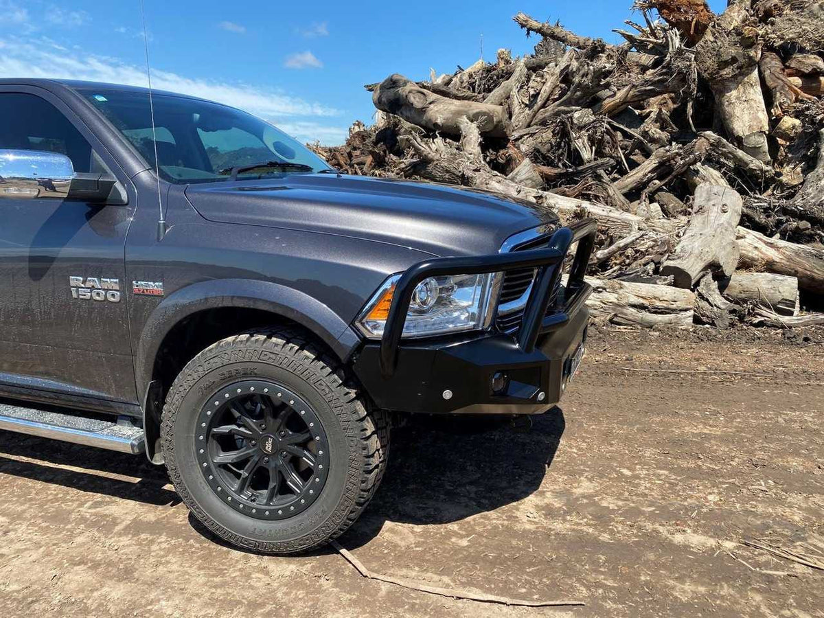 Upfitter Heavy Duty Triple Loop BullBar | For RAM 1500 DS | Winch Compatible