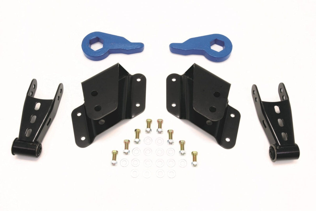 McGaughy's 2/4 Inch Torsion Key Lowering Kit 1999-2006 Silverado/Sierra 1500 4WD/AWD - 33015