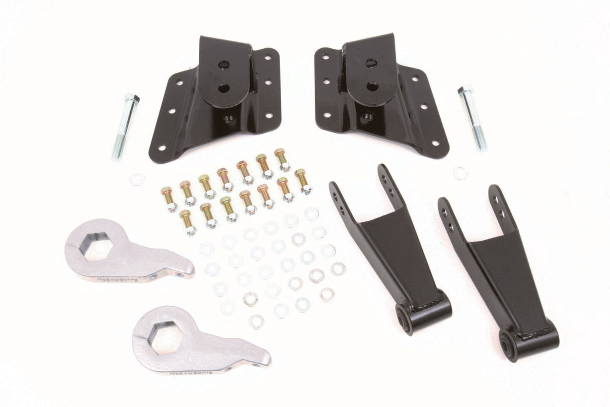 McGaughy's 2/3-5 Inch Torsion Key Lowering Kit 1999-2000 Silverado/Sierra 2500 2WD/4WD - 33083