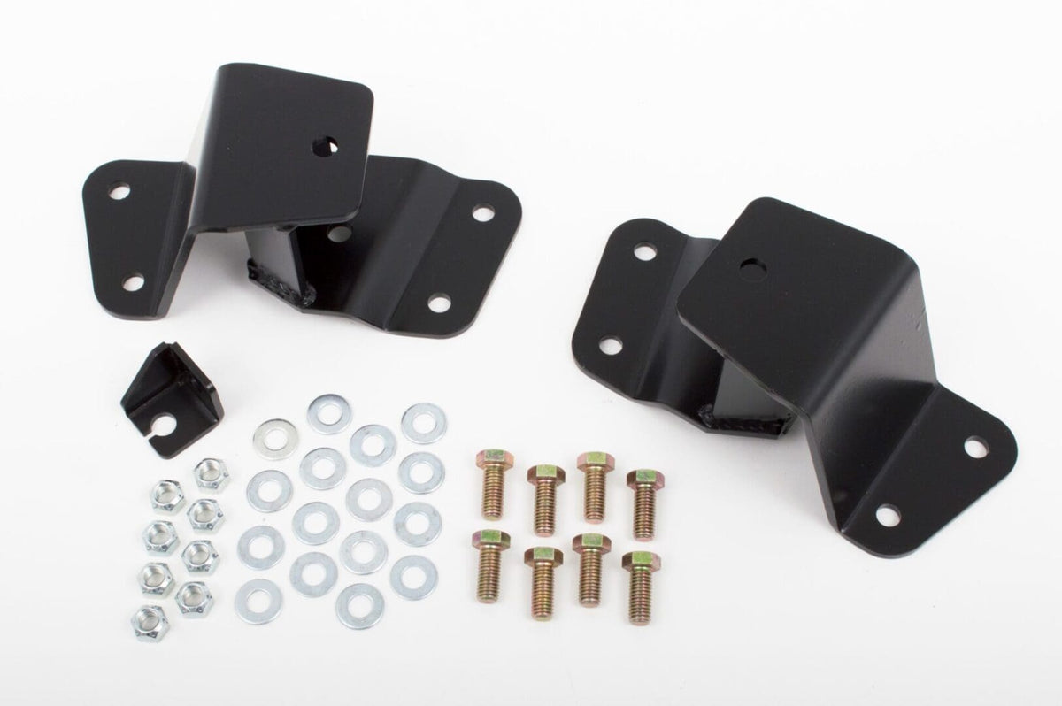 McGaughy's 2 Inch Drop Hangers 1988-1998 C1500/Sierra 1500 2WD - 33143