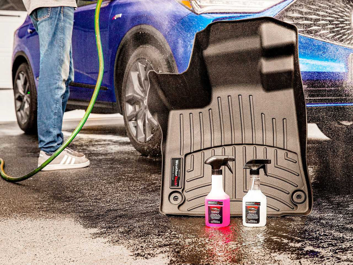 WeatherTech TechCare FloorLiner & FloorMat Cleaner/Protector Kit (2x 18oz Bottles)