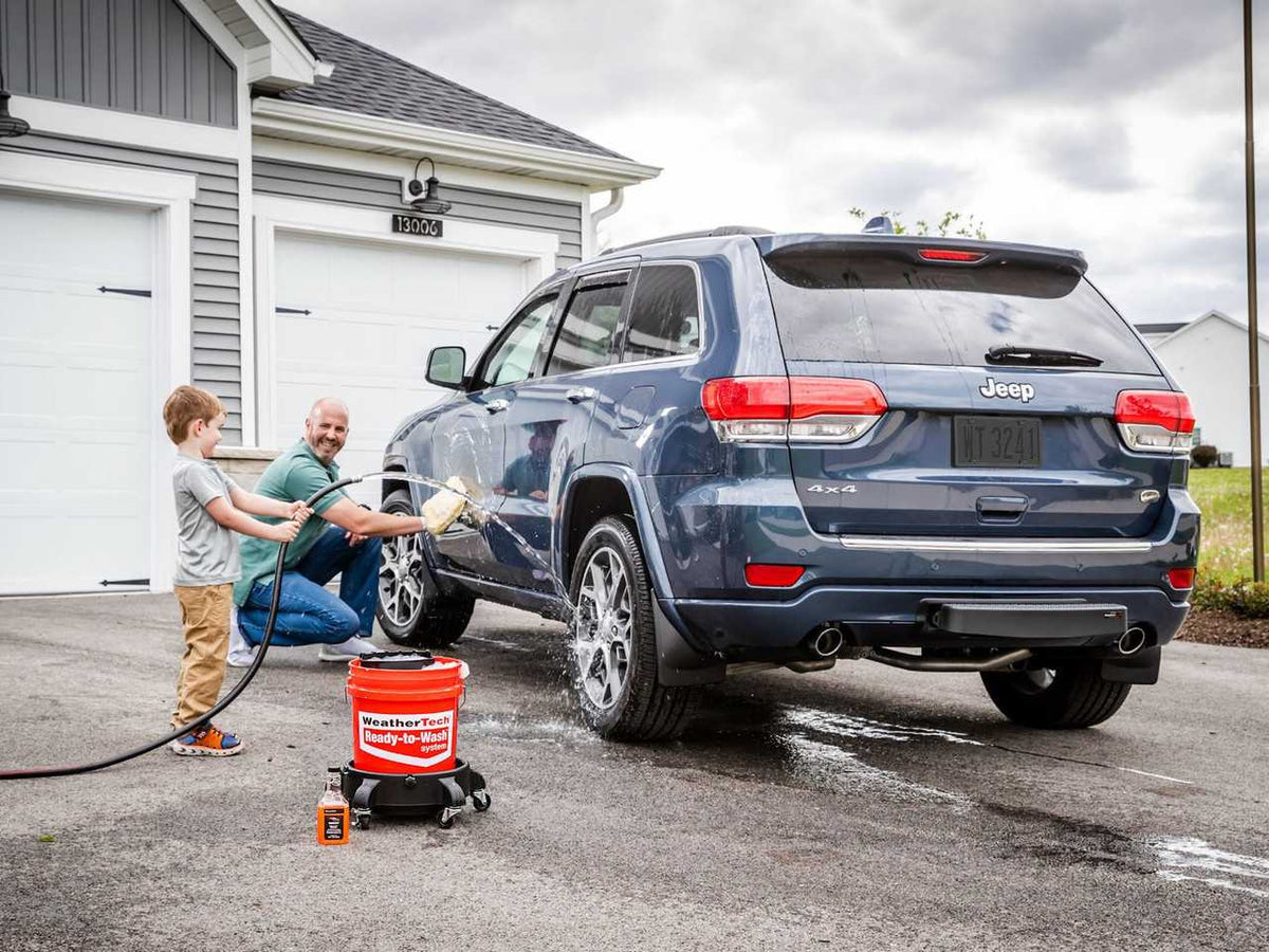 WeatherTech Ready-to-Wash "Just Add Water" Complete Set | Car Detailing Cleaning Washing Kit