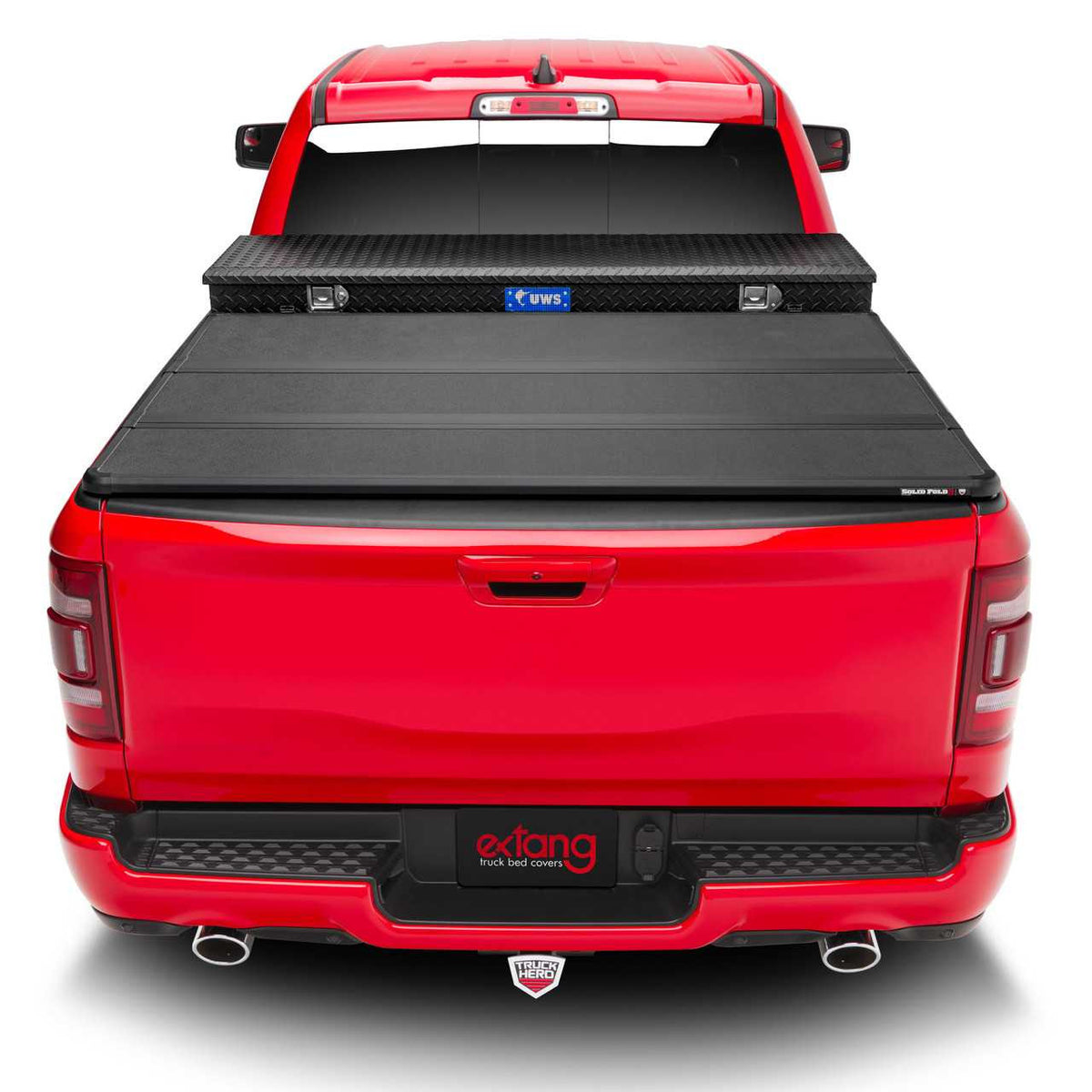 Extang Solid Fold 2.0 ToolBox Tri-Fold Tonneau Cover | Fits RAM 2500HD w/out RAMBOX