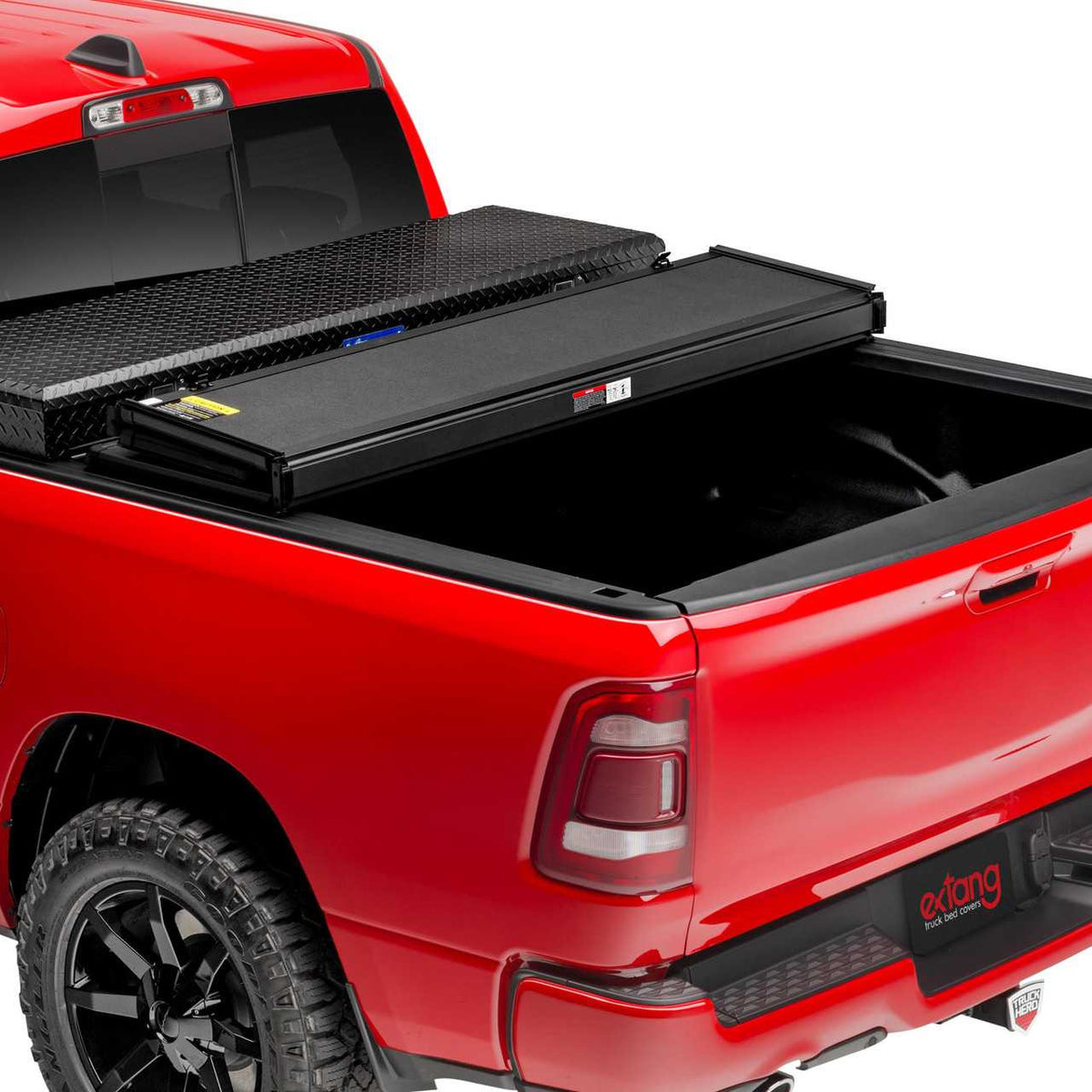 Extang Solid Fold 2.0 ToolBox Tri-Fold Tonneau Cover | Fits RAM 2500HD w/out RAMBOX