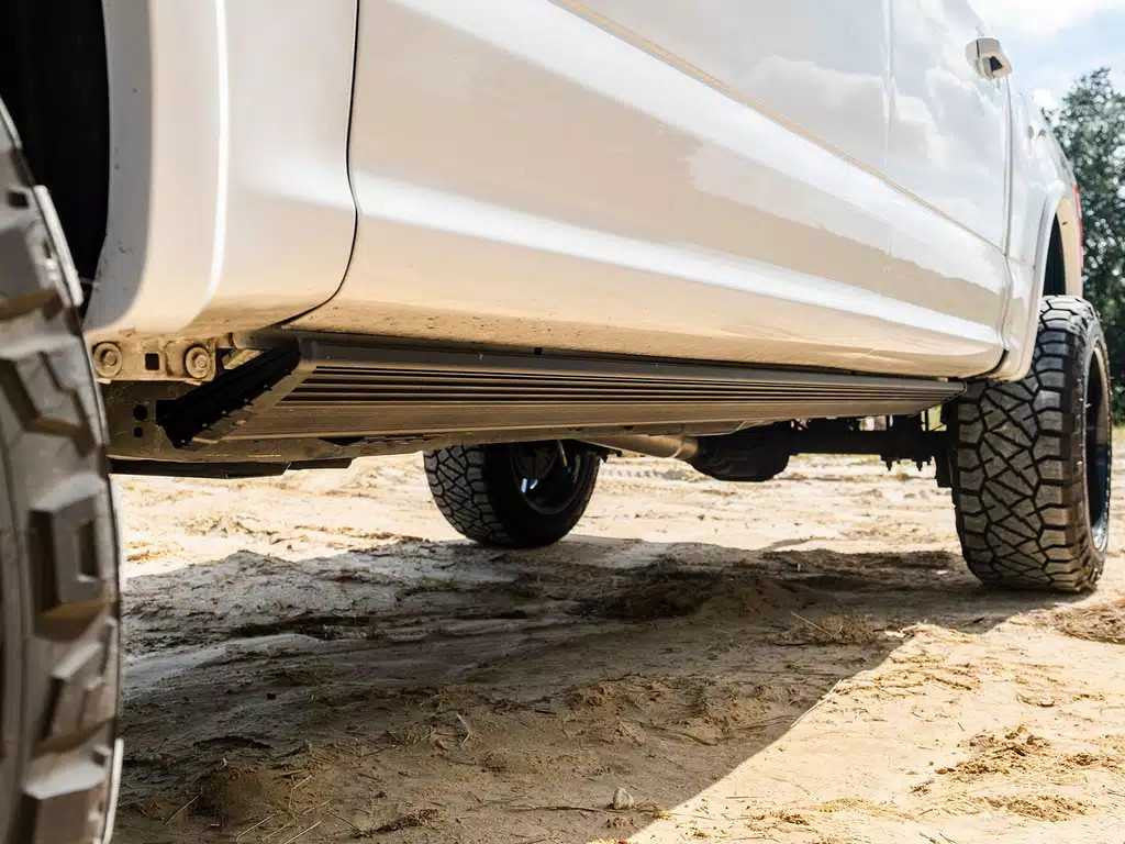 AMP Research PowerStep Xtreme Electric Running Boards | Power-Retractable Side Steps | RAM 1500 DT (up to 2025) Excludes Hurr