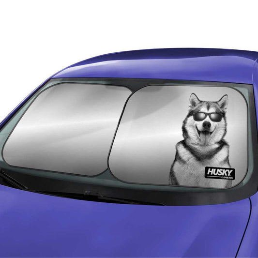 Husky Liners Universal Small SunShade 28" Tall x  31" Wide | Car Windscreen Cover Protector