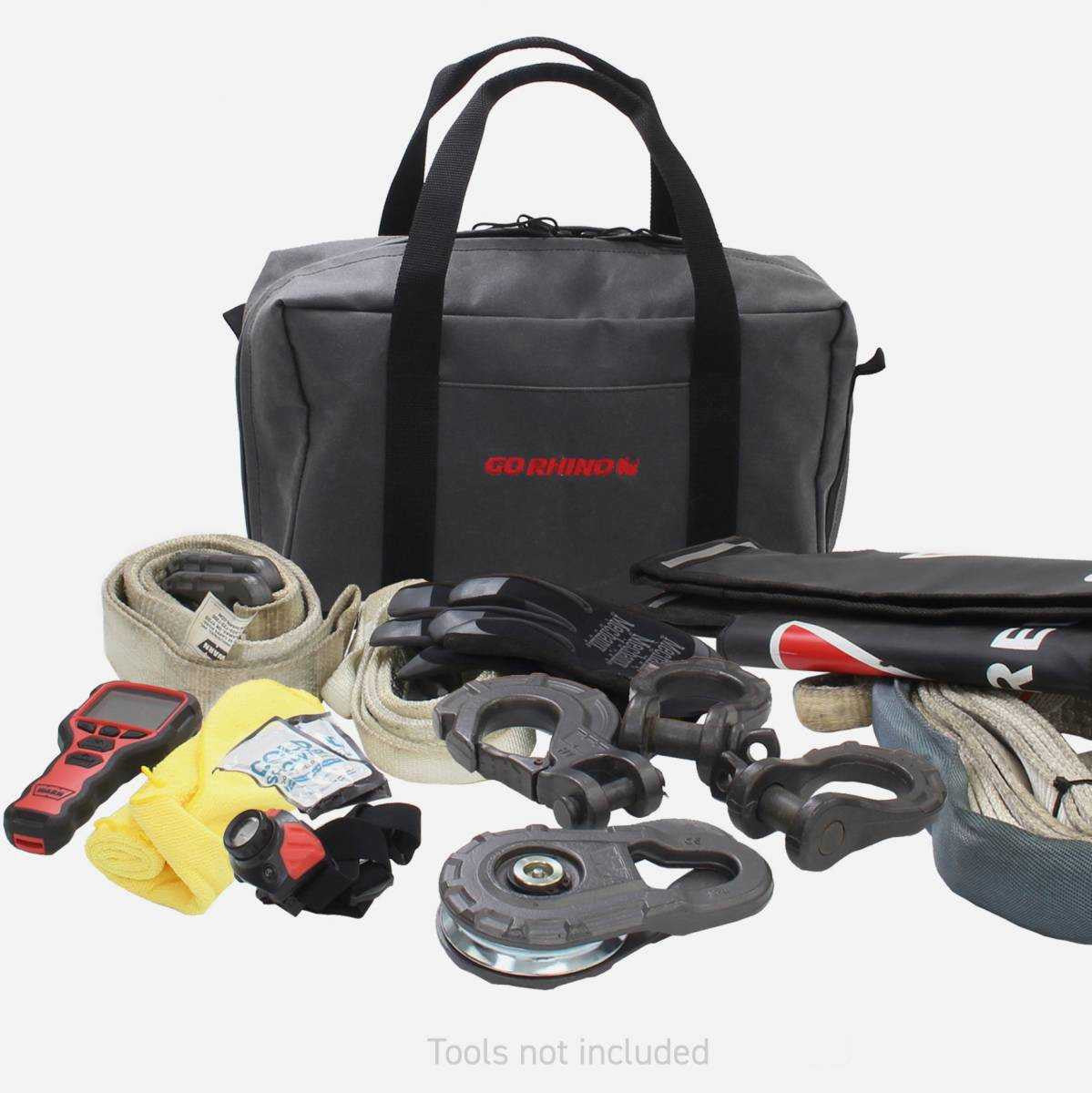 Go Rhino Xventure Recovery Gear and Tools Storage Bag | 7.5" x 11.5" x 18"