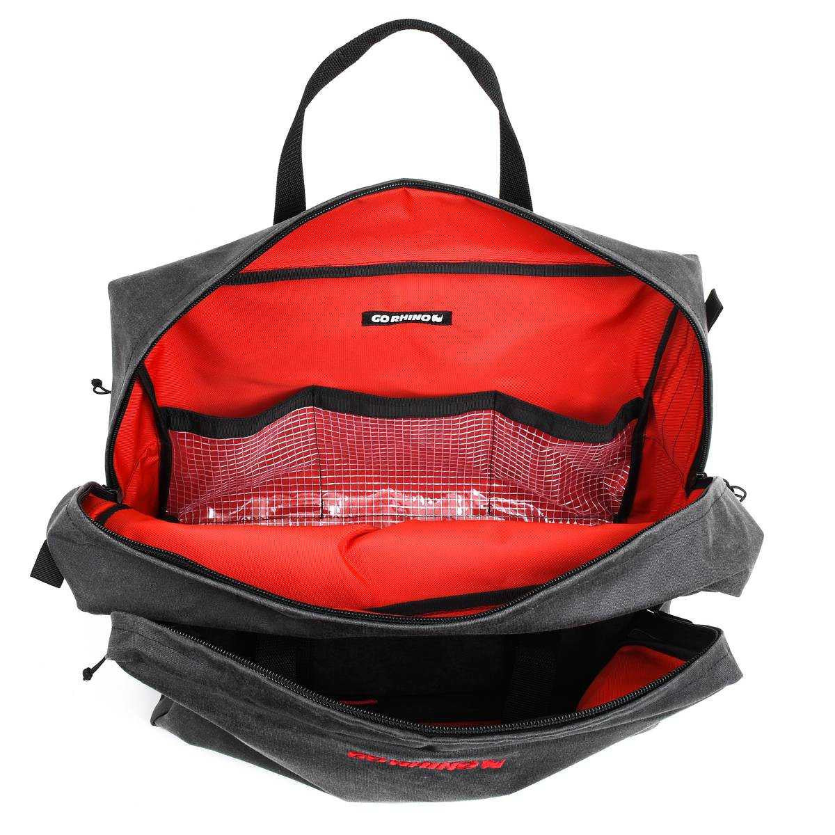 Go Rhino Xventure Recovery Gear and Tools Storage Bag (Large) | 13" x 14" x 22"