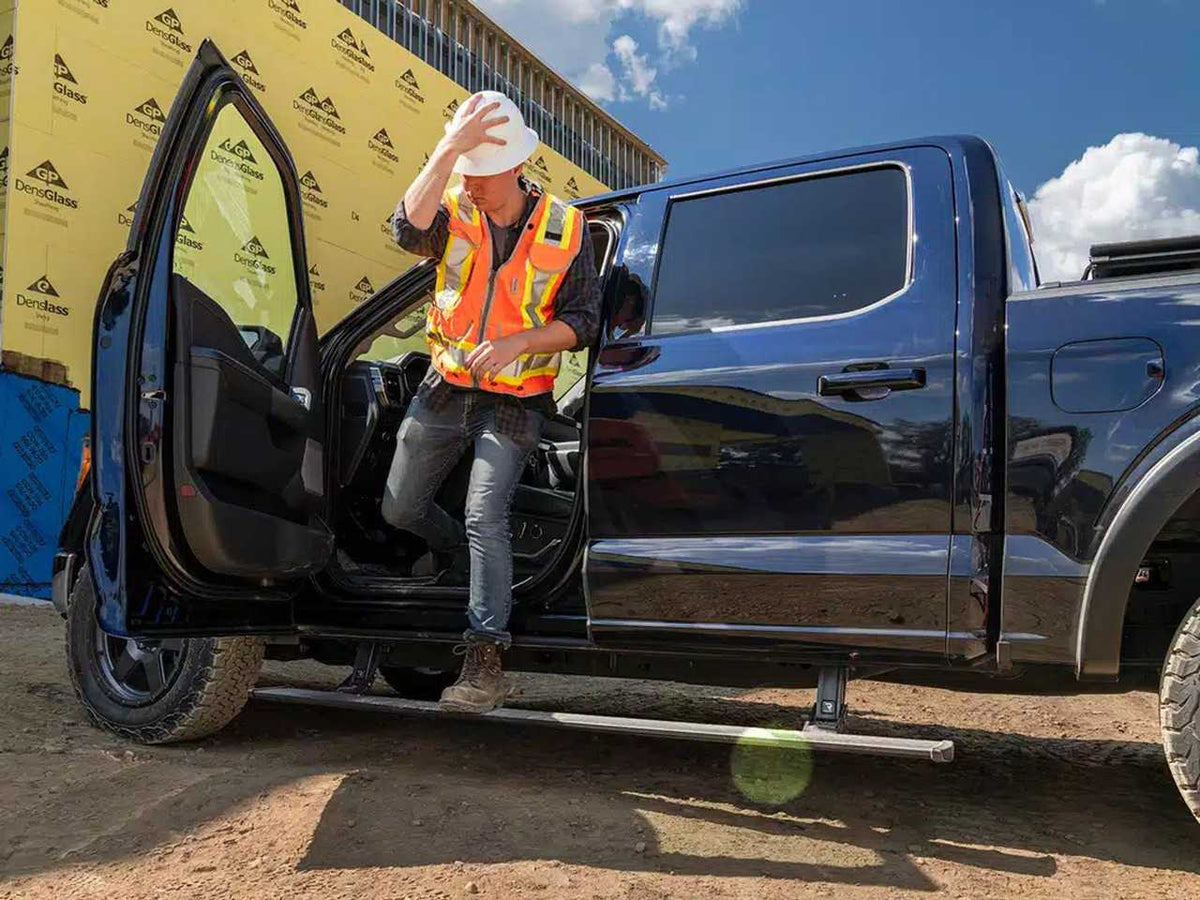 AMP Research PowerStep Smart Electric Running Boards | Power-Retractable Side Steps | Chevrolet Silverado 1500/2500HD (2022+)