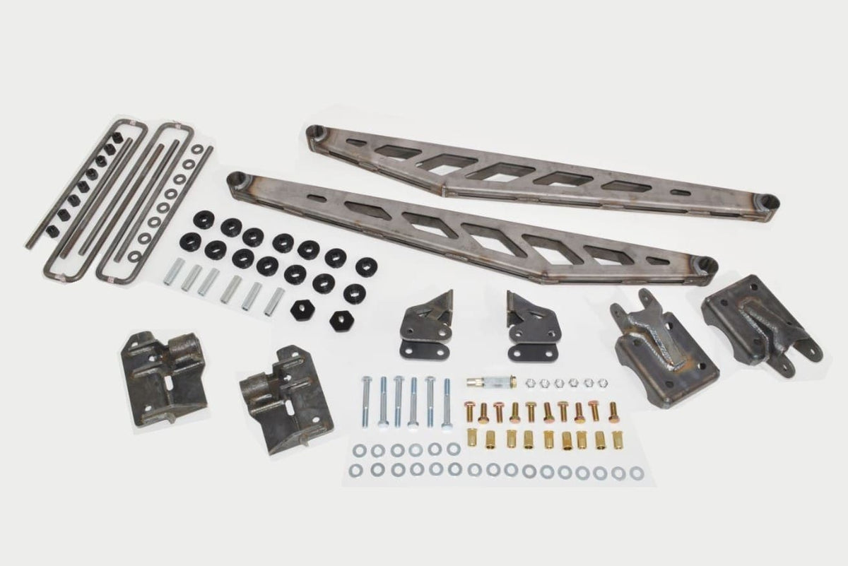 McGaughy's Traction Bar Kit 1999-2013 Silverado/Sierra 1500 Raw Finish - 50018