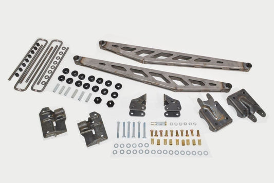 McGaughy's Traction Bar Kit 1999-2013 Silverado/Sierra 1500 Raw Finish - 50018