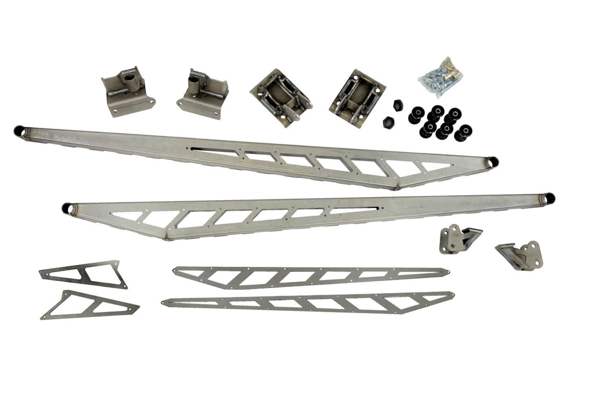 McGaughy's Traction Bar Kit 2019-2026 Silverado/Sierra 1500 Raw Finish - 50719