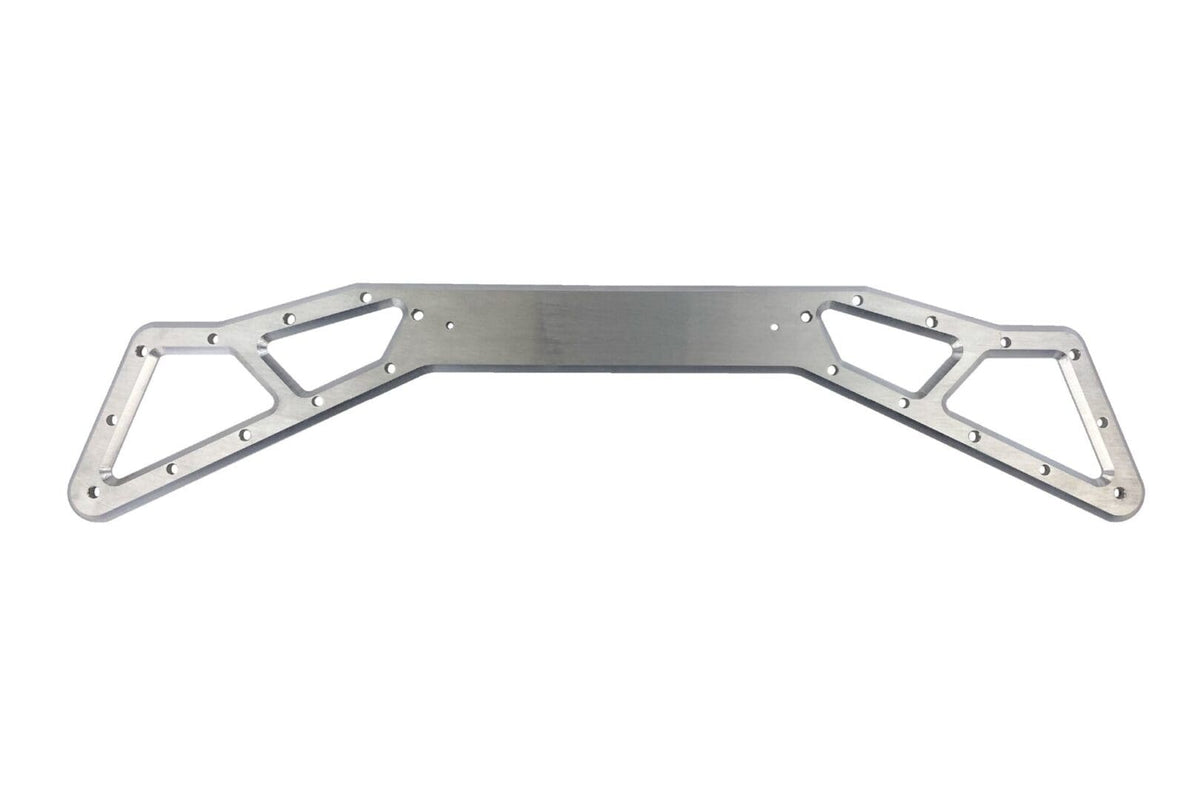 McGaughy's Billet Face Plate for S/S Crossmember 2019-2026 Silverado/Sierra 1500 7-9 Inch Lift Raw Finish - 51015