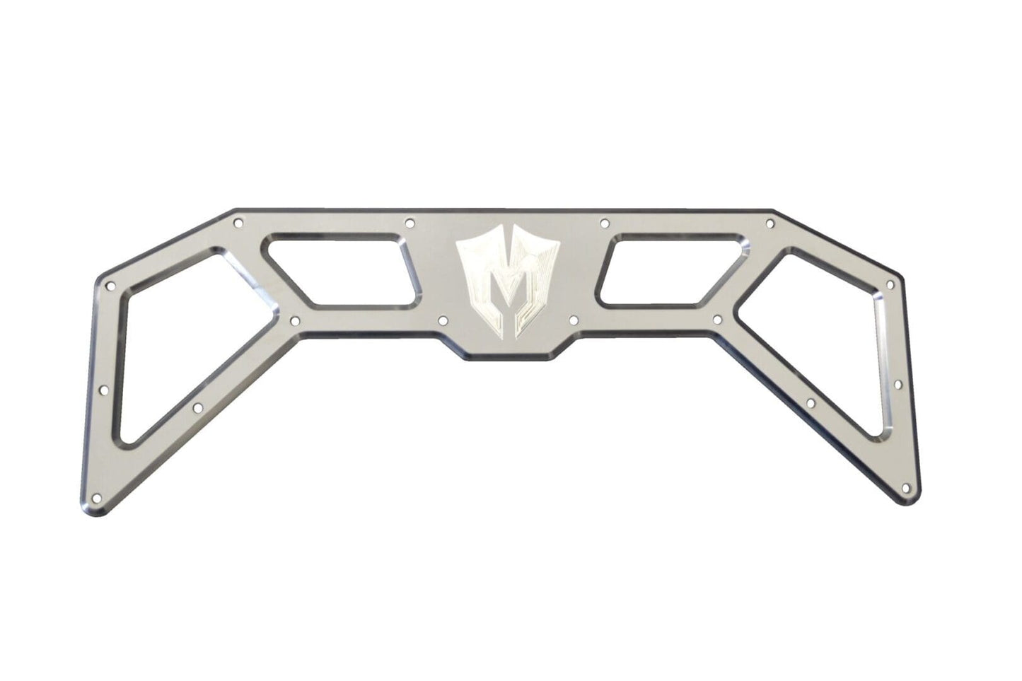McGaughy's Billet Face Plate for Crossmember 2011-2019 Silverado/Sierra 2500/3500 10 Inch Lift Raw Finish - 51033