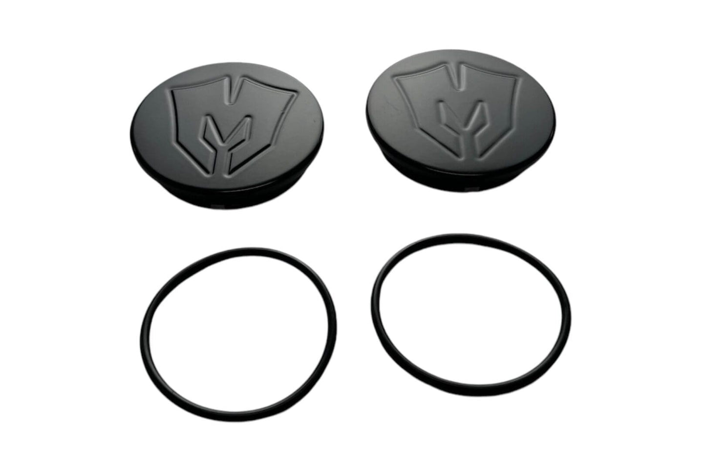 McGaughy's Billet Ball Joint Caps Black Fits Upper Arms 2007-2026 Silverado/Sierra 1500 2011-2026 Silverado/Sierra 2500/3500