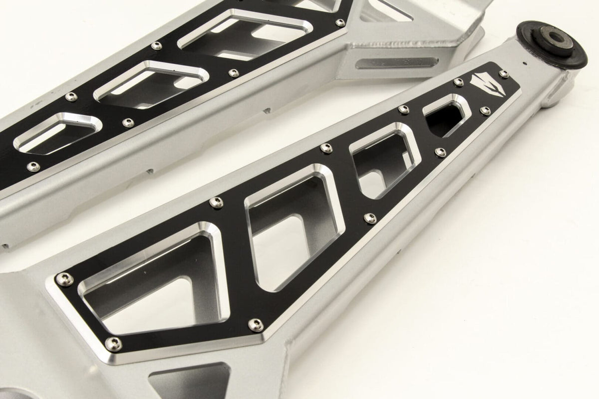McGaughy's Billet Face Plates fits Radius Arms 2005-2022 Ford F250/F350 for 4 Inch-6 Inch-8 Inch Lift Kits Black - 51101