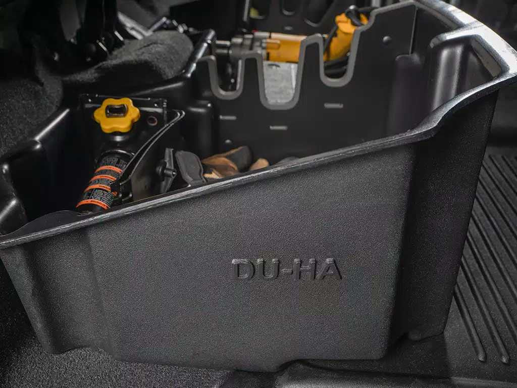 DU-HA Under Back Seat Storage | Fits Ram 1500 DS Quad/Crew Cab Pickup Truck