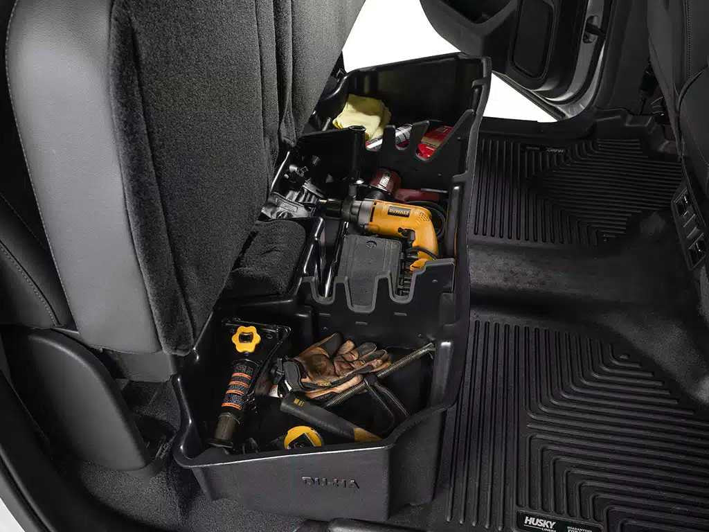 DU-HA Under Back Seat Storage | Fits Ram 1500 DS Quad/Crew Cab Pickup Truck