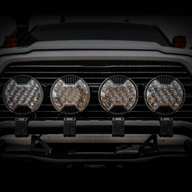 SlimLite® 8" LED - Light Shield - SAE Driving - Clear